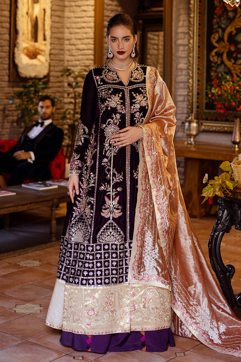 Mushq | Deja Vu Velvet | Chasing Reflections - Pakistani Designer Dress - by Mushq | Type: Ladies Clothes - 100% Original at Saira Sultan