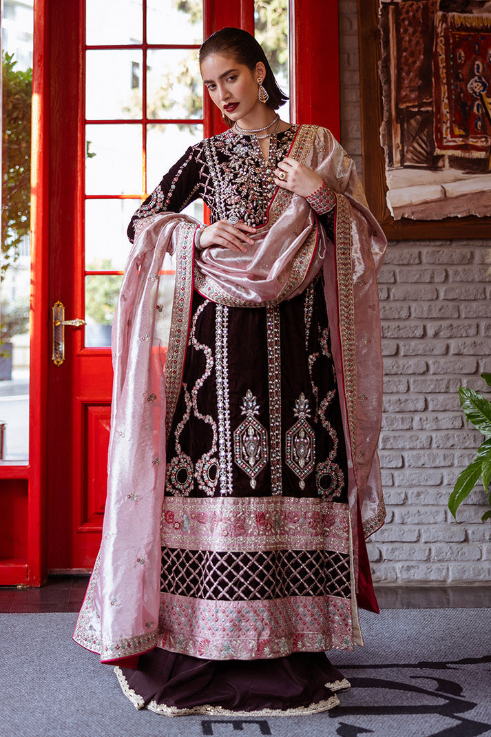 Mushq | Deja Vu Velvet | Echoing Dreams - Pakistani Designer Dress - by Mushq | Type: Ladies Clothes - 100% Original at Saira Sultan