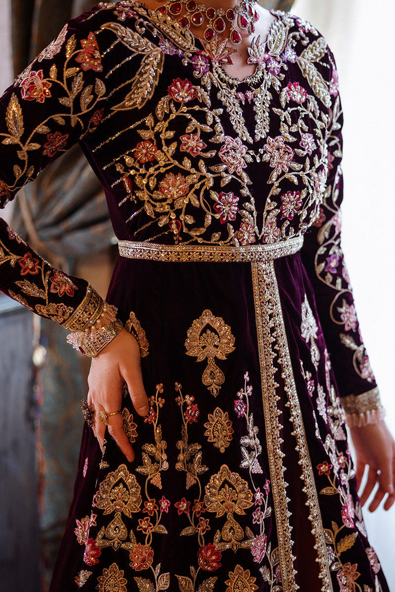 Mushq | Deja Vu Velvet | Lost In Time - Pakistani Designer Dress - by Mushq | Type: Ladies Clothes - 100% Original at Saira Sultan