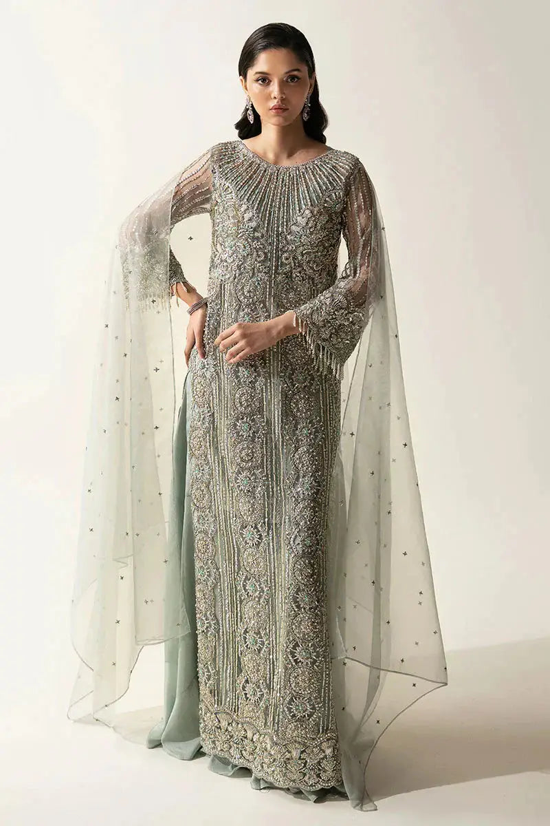Mushq | Fleur Luxury Eid Pret | Meline - Pakistani Designer Dress - by Mushq | Type: Bridal - 100% Original at Saira Sultan