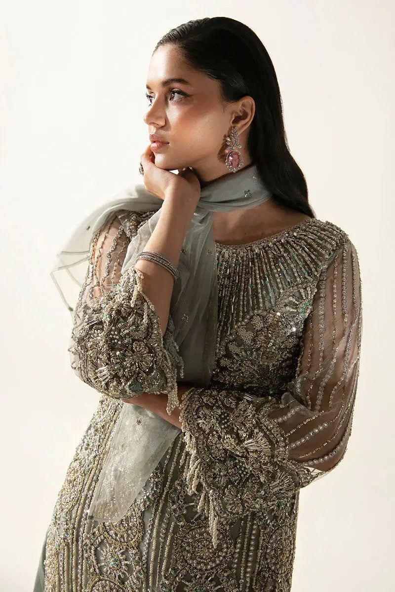 Mushq | Fleur Luxury Eid Pret | Meline - Pakistani Designer Dress - by Mushq | Type: Bridal - 100% Original at Saira Sultan