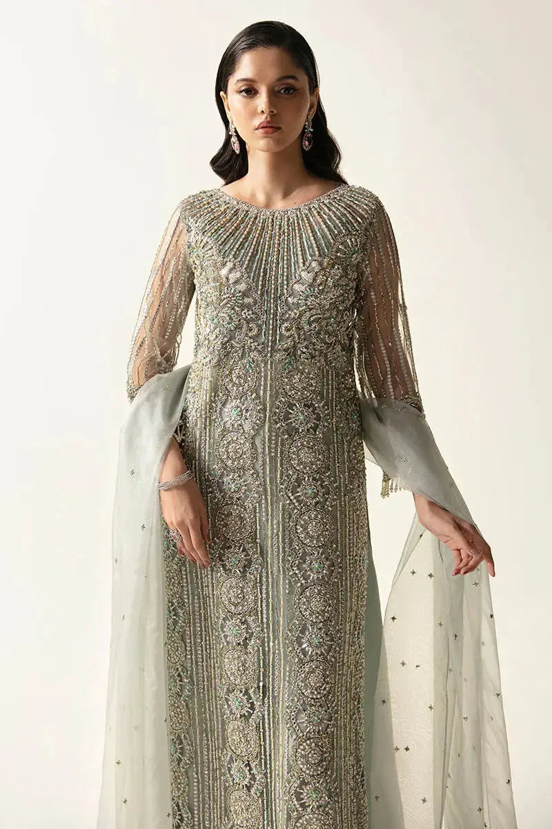 Mushq | Fleur Luxury Eid Pret | Meline - Pakistani Designer Dress - by Mushq | Type: Bridal - 100% Original at Saira Sultan