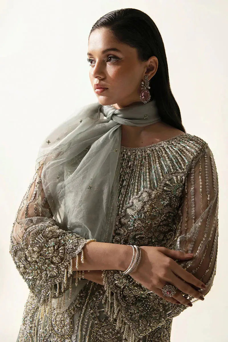 Mushq | Fleur Luxury Eid Pret | Meline - Pakistani Designer Dress - by Mushq | Type: Bridal - 100% Original at Saira Sultan