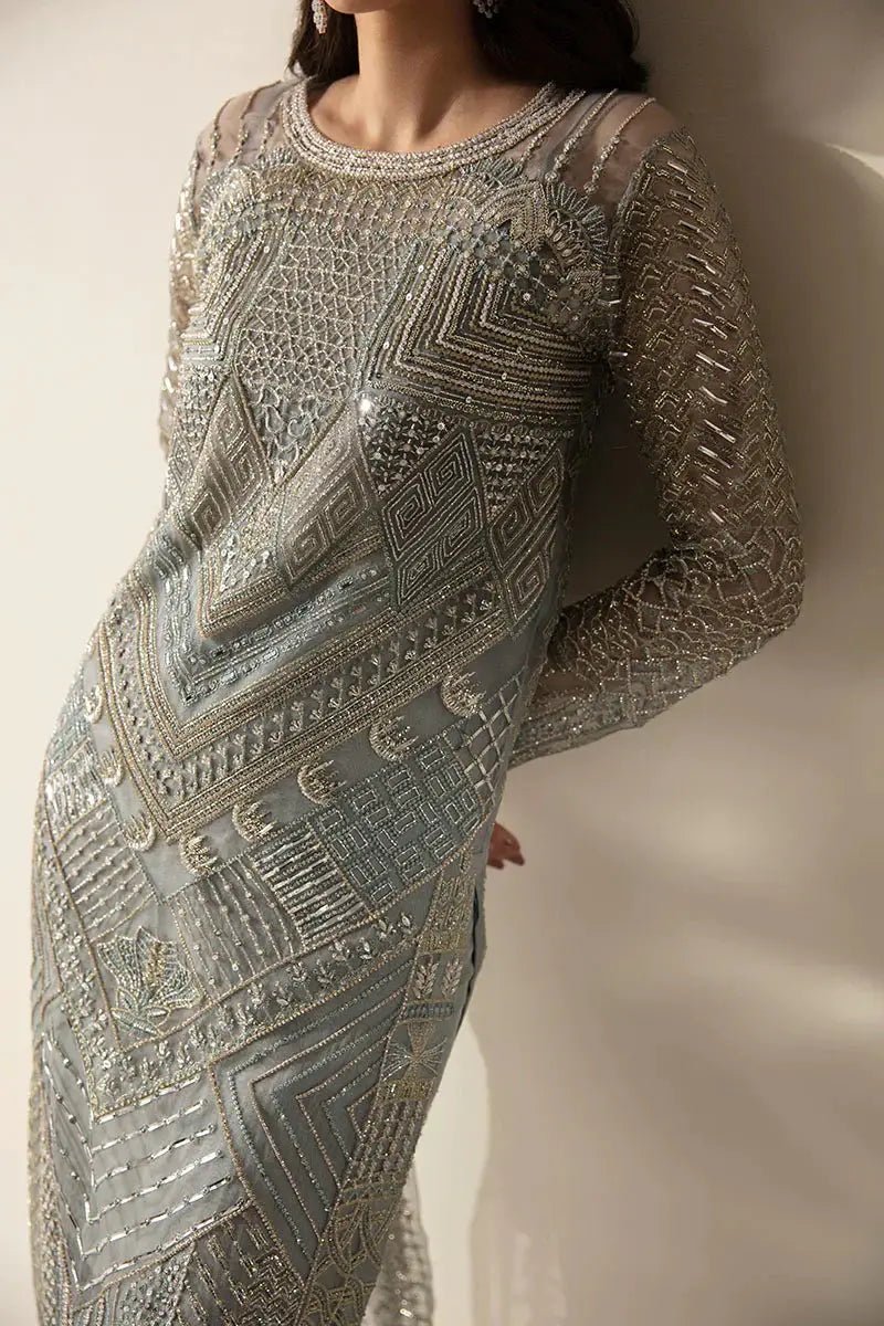 Mushq | Fleur Luxury Eid Pret | Asel - Pakistani Designer Dress - by Mushq | Type: Bridal - 100% Original at Saira Sultan