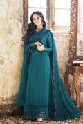 Azure | Ensembles Embroidered Formals | Mystic Teal XS Dark Teal Chiffon