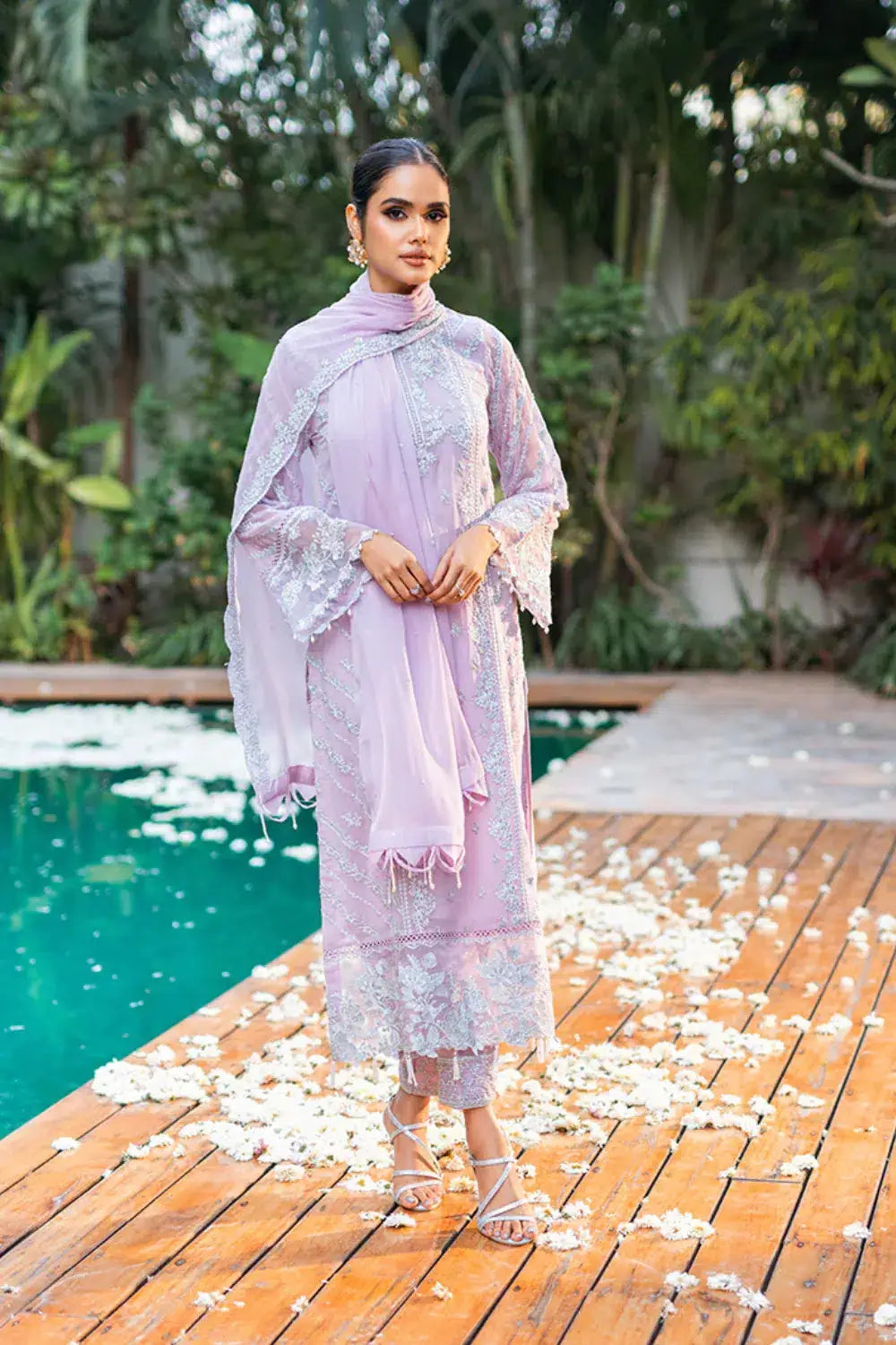 Azure | Embroidered Formals | Mystique Swan - Pakistani Designer Dress - by Azure | Type: Formal - 100% Original at Saira Sultan
