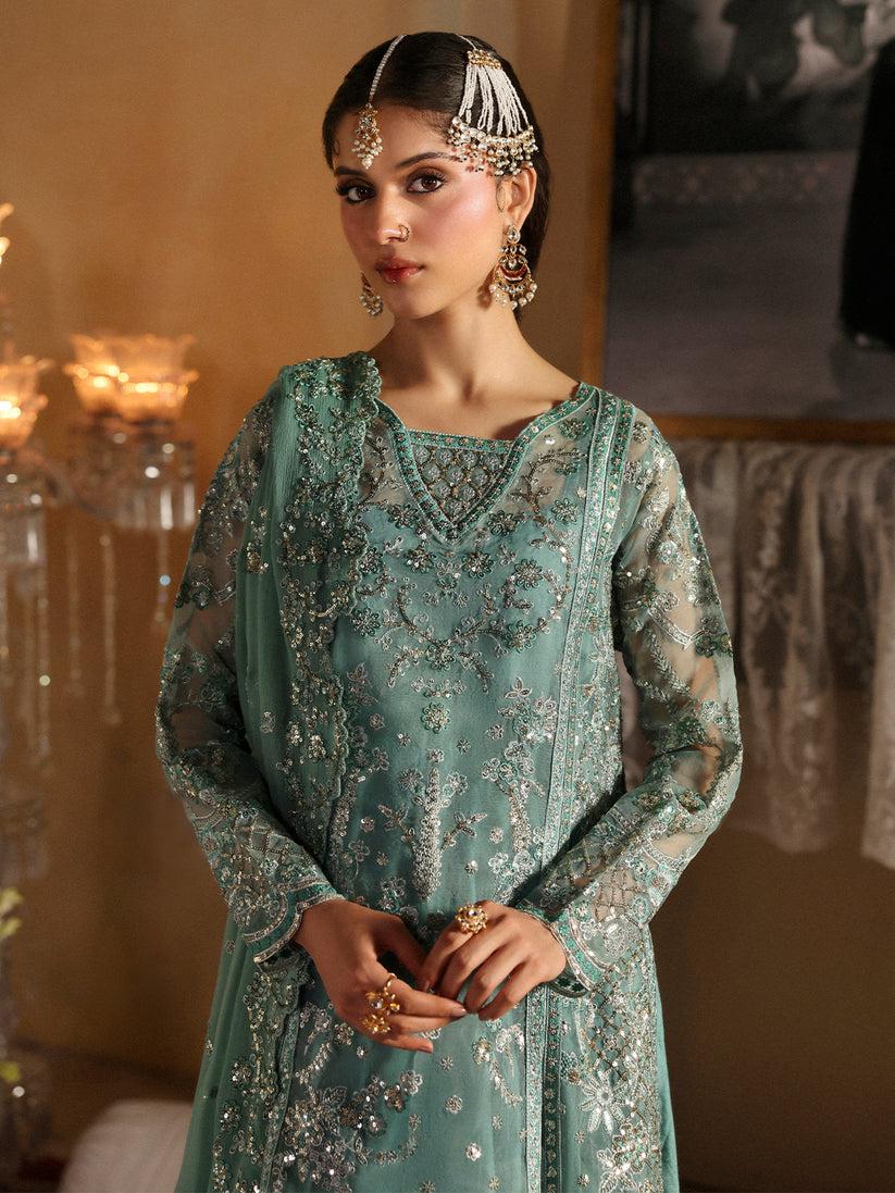Mahnur | Pakeeza Luxury Formals | Nashmira | PK - 05 - Pakistani Designer Dress - by Mahnur - Type : Ladies Clothes - 100% Original at Saira Sultan