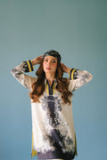 Sammy K | Lawn Pret 25 | Black Star - Pakistani Designer Dress - by Sammy K - Type : Ladies Clothes - 100% Original at Saira Sultan