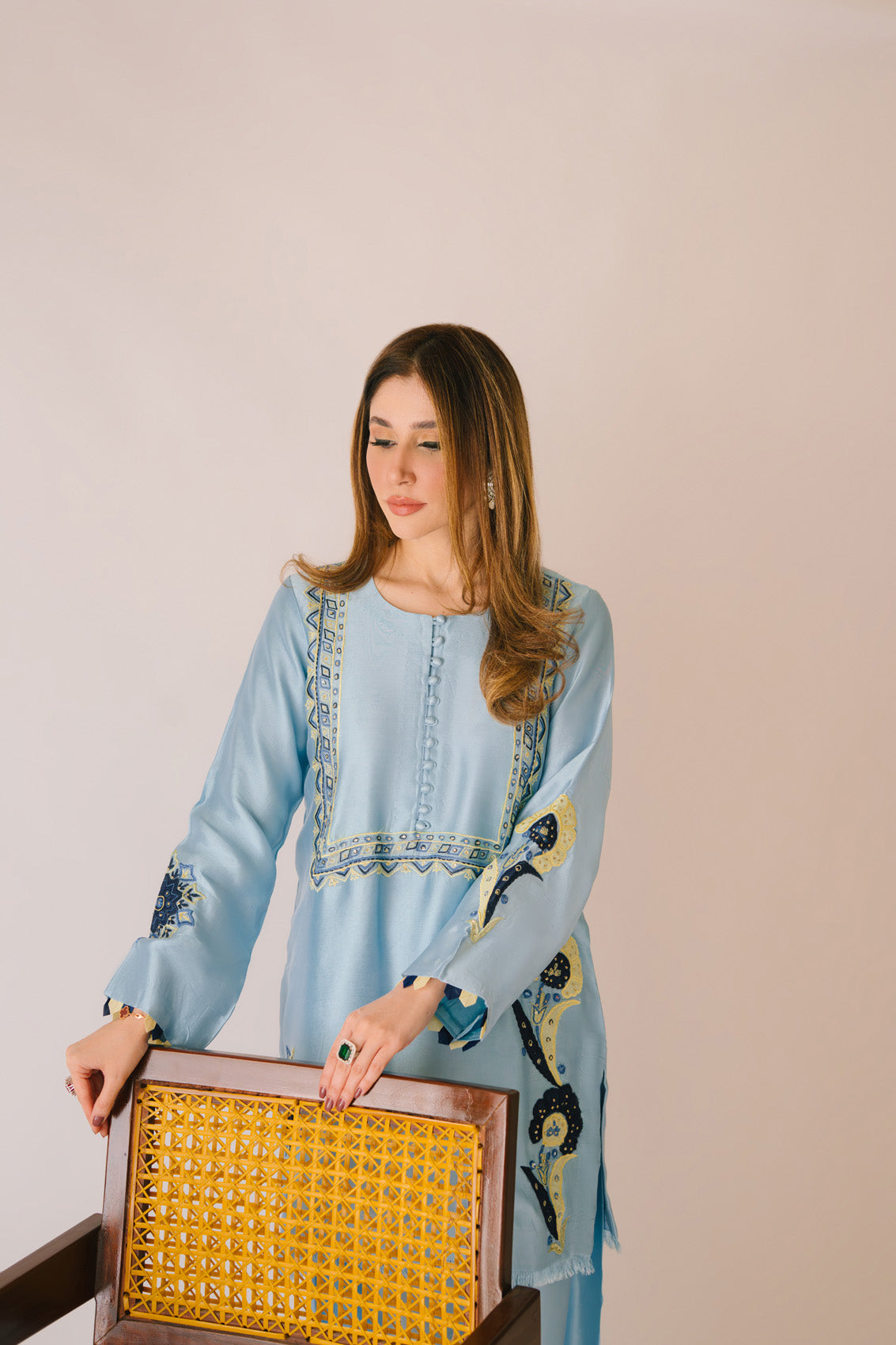 Sammy K | Aadat Festive Edition | Alpine - Pakistani Designer Dress - by Sammy K - Type : Ladies Clothes - 100% Original at Saira Sultan
