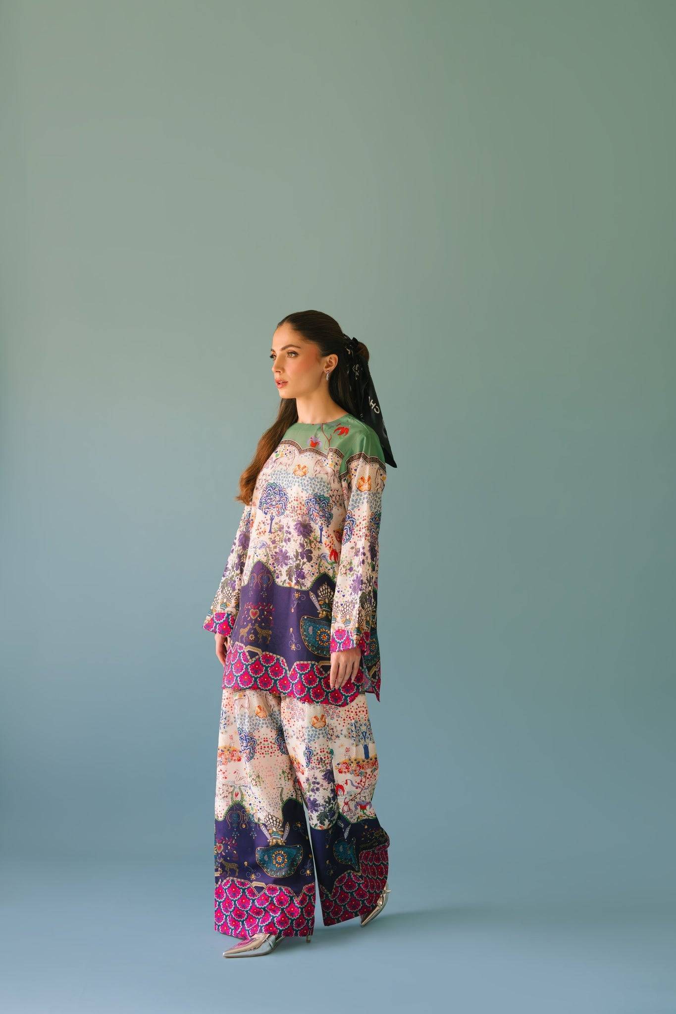 Sammy K | Lawn Pret 25 | Hanging Garden - Pakistani Designer Dress - by Sammy K - Type : Ladies Clothes - 100% Original at Saira Sultan