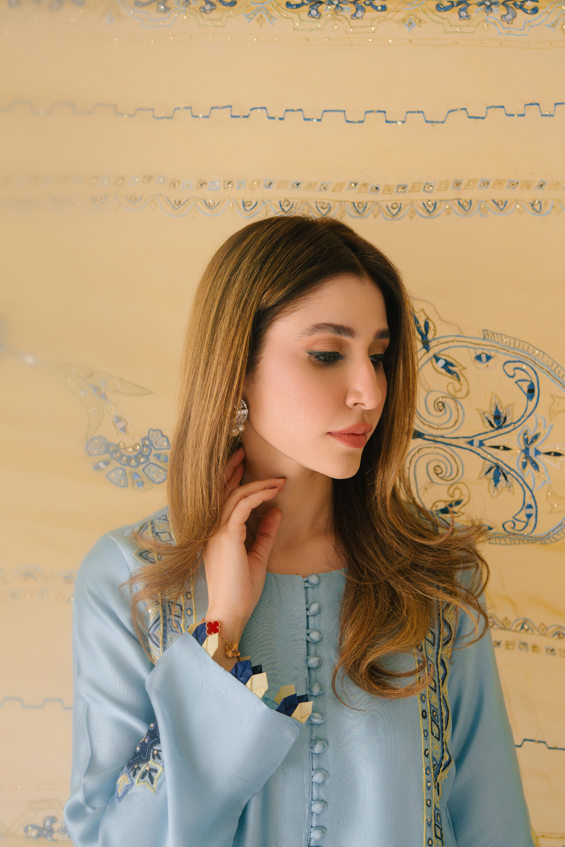 Sammy K | Aadat Festive Edition | Alpine - Pakistani Designer Dress - by Sammy K - Type : Ladies Clothes - 100% Original at Saira Sultan