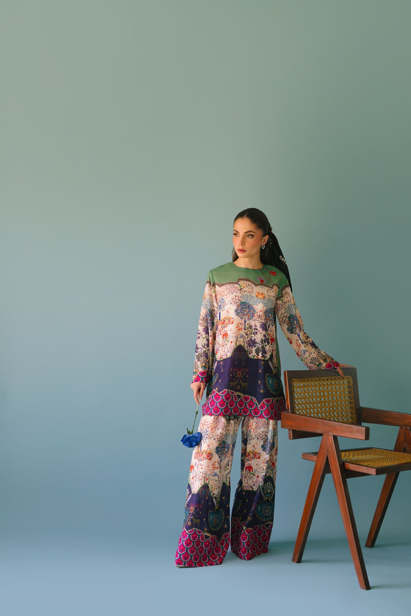 Sammy K | Lawn Pret 25 | Hanging Garden - Pakistani Designer Dress - by Sammy K - Type : Ladies Clothes - 100% Original at Saira Sultan