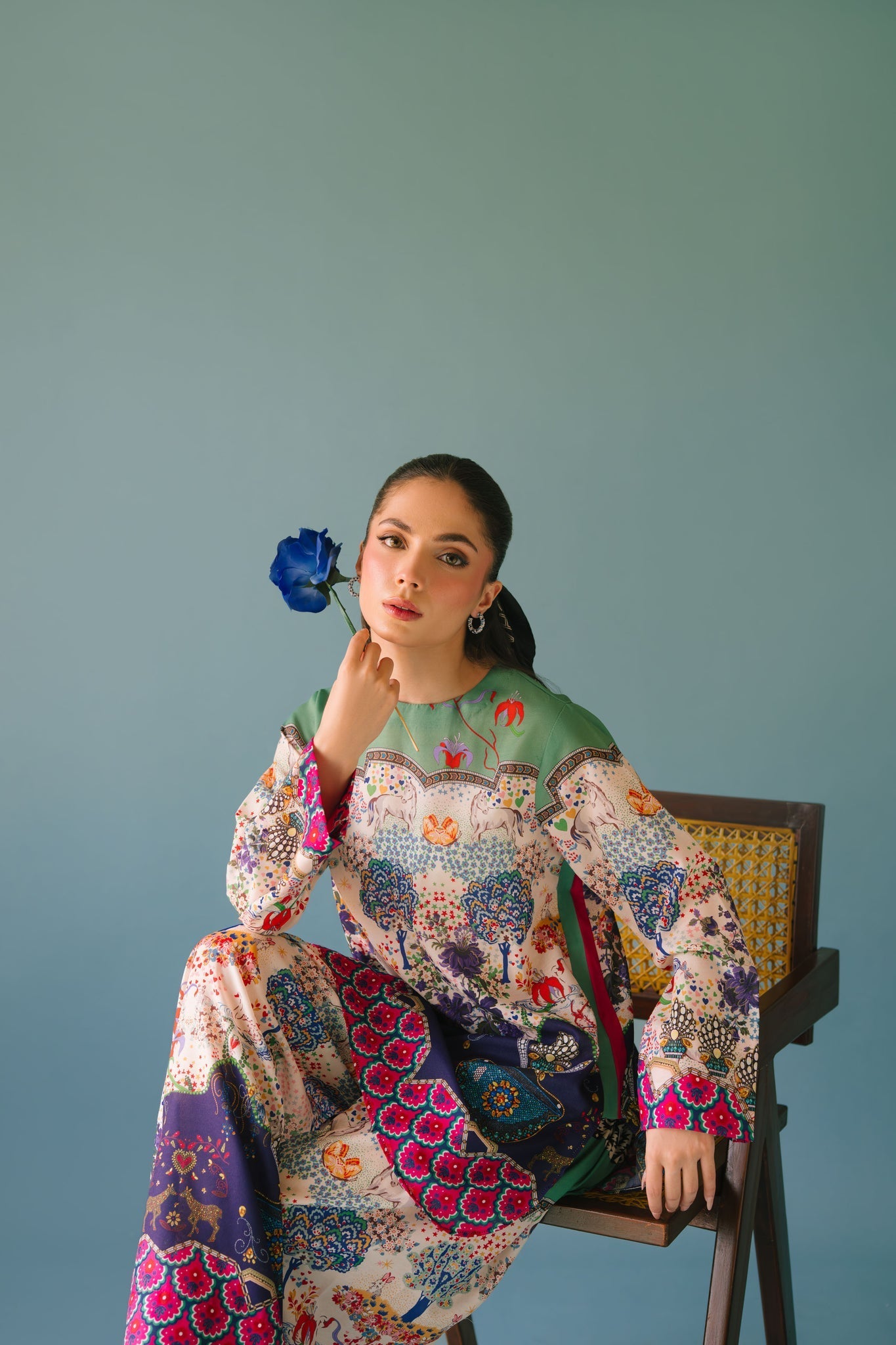 Sammy K | Lawn Pret 25 | Hanging Garden - Pakistani Designer Dress - by Sammy K - Type : Ladies Clothes - 100% Original at Saira Sultan