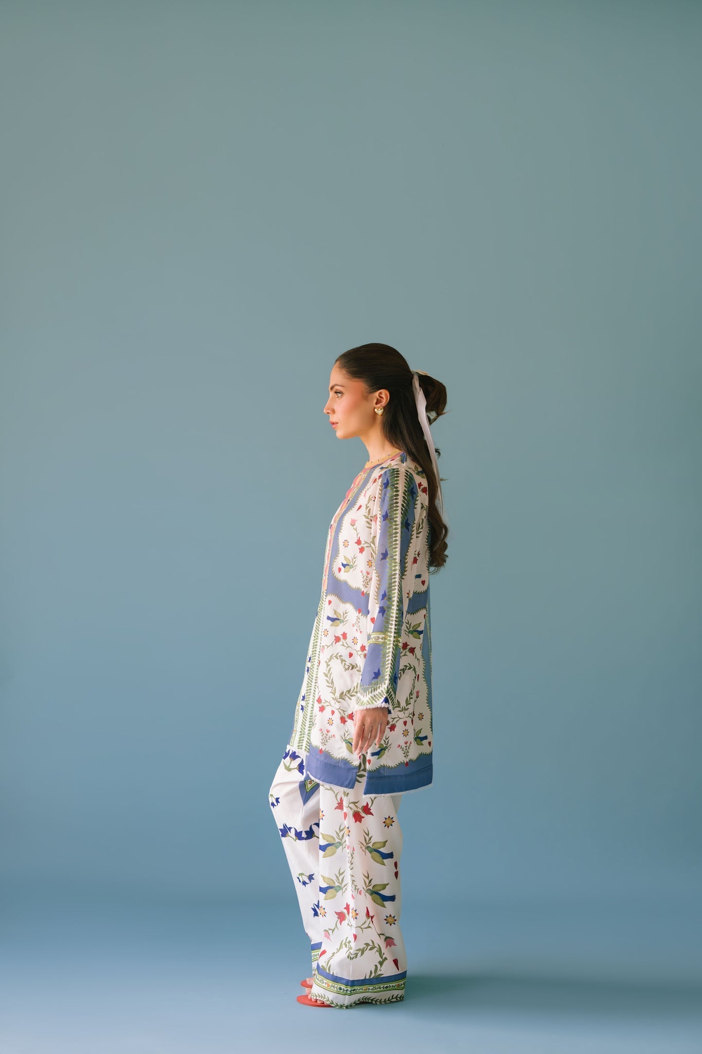 Sammy K | Lawn Pret 25 | flower bud - Pakistani Designer Dress - by Sammy K - Type : Ladies Clothes - 100% Original at Saira Sultan