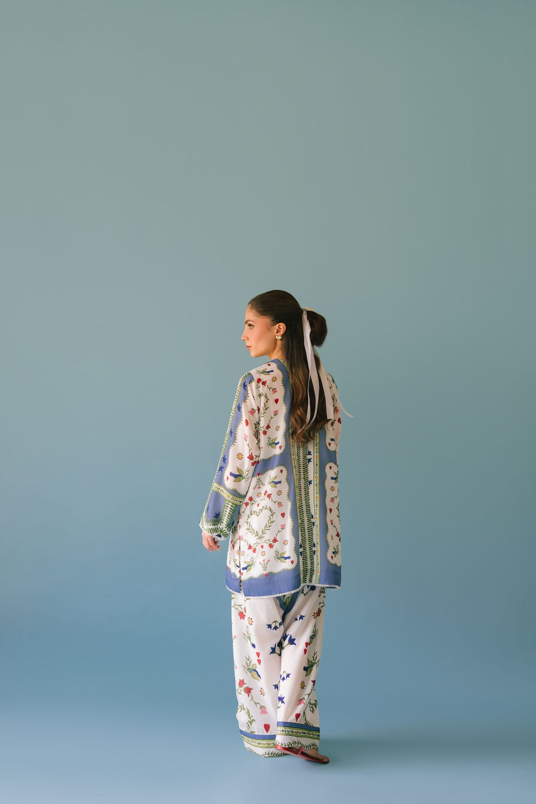 Sammy K | Lawn Pret 25 | flower bud - Pakistani Designer Dress - by Sammy K - Type : Ladies Clothes - 100% Original at Saira Sultan