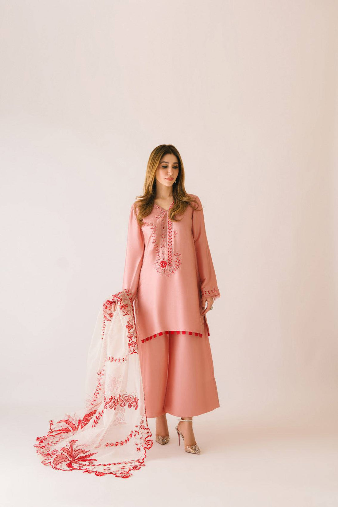 Sammy K | Aadat Festive Edition | Sweet Pea - Pakistani Designer Dress - by Sammy K - Type : Ladies Clothes - 100% Original at Saira Sultan