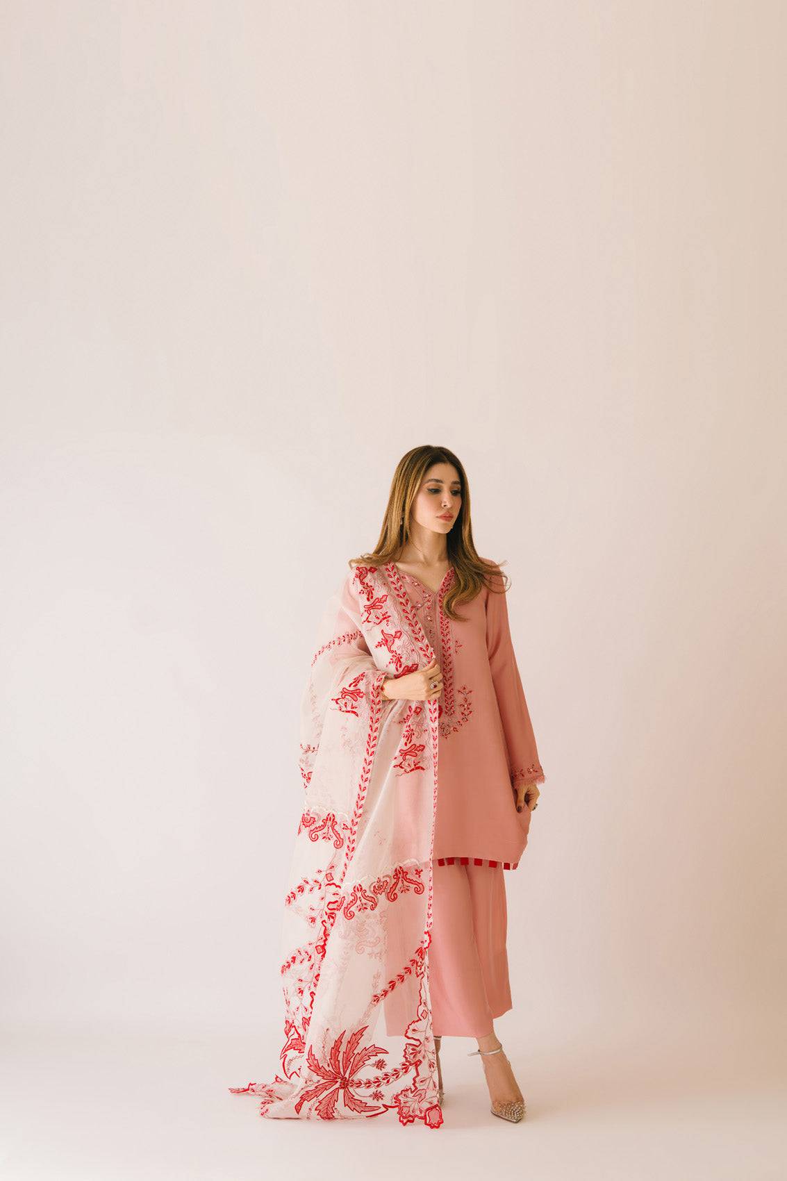 Sammy K | Aadat Festive Edition | Sweet Pea - Pakistani Designer Dress - by Sammy K - Type : Ladies Clothes - 100% Original at Saira Sultan