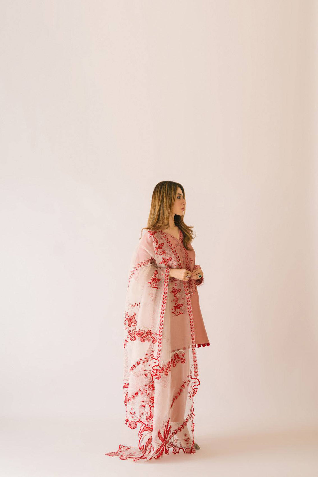 Sammy K | Aadat Festive Edition | Sweet Pea - Pakistani Designer Dress - by Sammy K - Type : Ladies Clothes - 100% Original at Saira Sultan