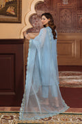 Sahar | Festive Edit Ready to Wear | Glacier Veil - RTW M Sky Blue Lawn