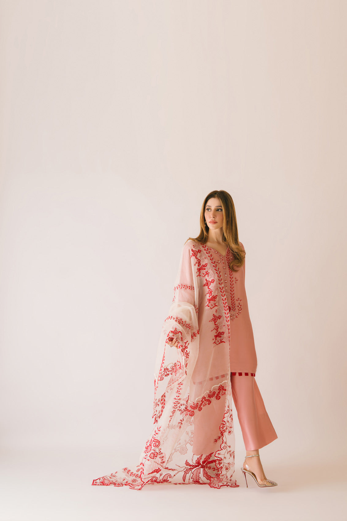 Sammy K | Aadat Festive Edition | Sweet Pea - Pakistani Designer Dress - by Sammy K - Type : Ladies Clothes - 100% Original at Saira Sultan
