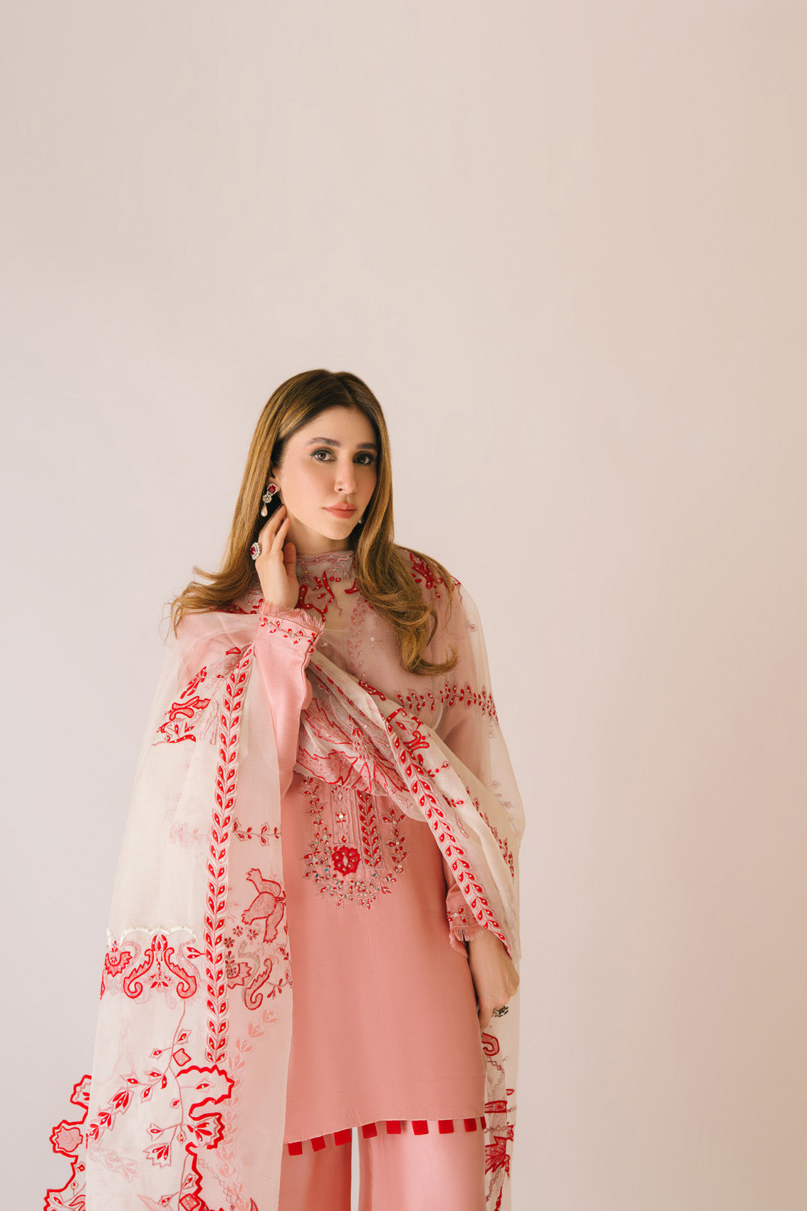 Sammy K | Aadat Festive Edition | Sweet Pea - Pakistani Designer Dress - by Sammy K - Type : Ladies Clothes - 100% Original at Saira Sultan