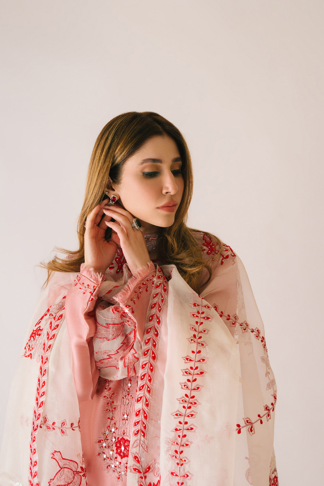 Sammy K | Aadat Festive Edition | Sweet Pea - Pakistani Designer Dress - by Sammy K - Type : Ladies Clothes - 100% Original at Saira Sultan