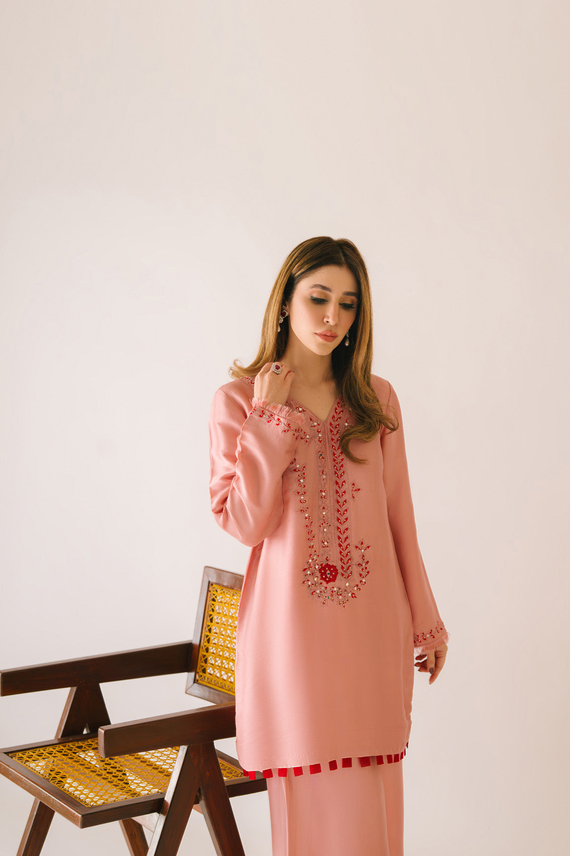 Sammy K | Aadat Festive Edition | Sweet Pea - Pakistani Designer Dress - by Sammy K - Type : Ladies Clothes - 100% Original at Saira Sultan