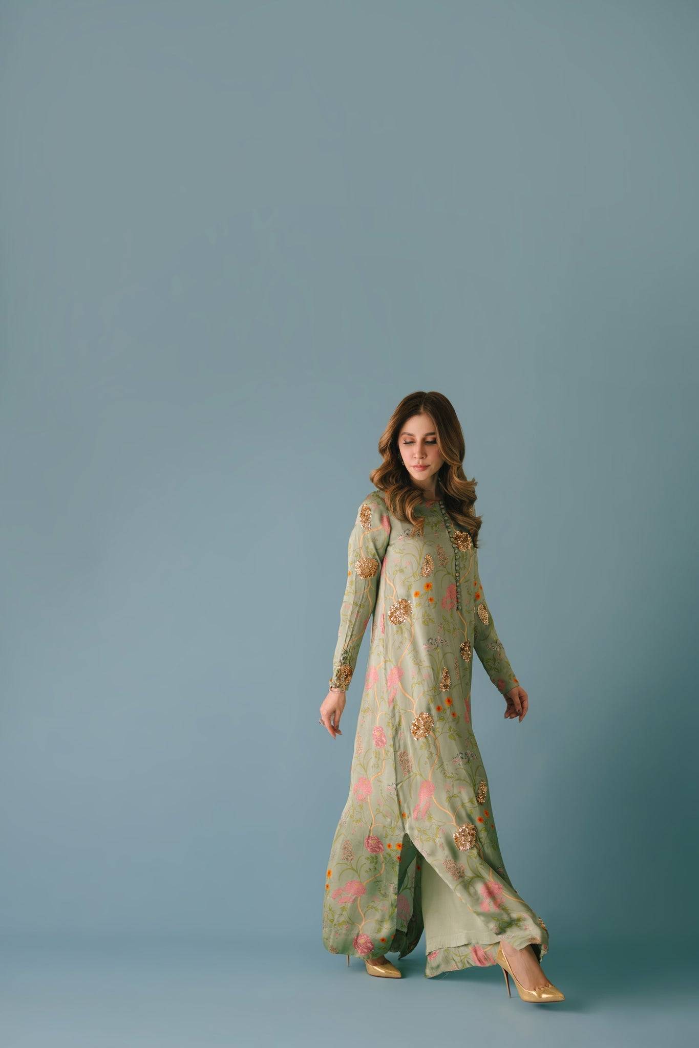 Sammy K | Aadat Festive Edition | Zohra - Pakistani Designer Dress - by Sammy K - Type : Ladies Clothes - 100% Original at Saira Sultan