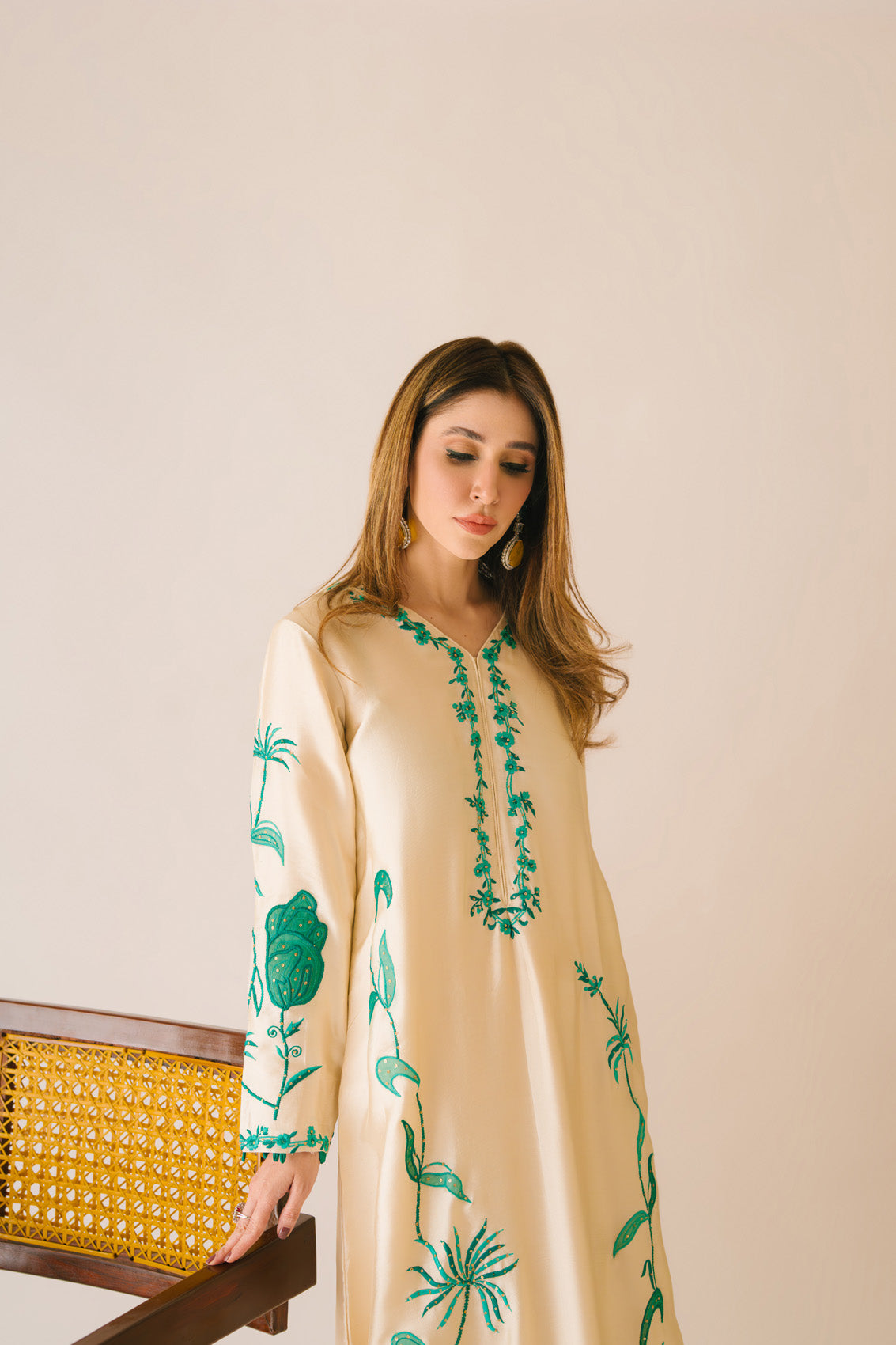 Sammy K | Aadat Festive Edition | Wild Rose - Pakistani Designer Dress - by Sammy K - Type : Ladies Clothes - 100% Original at Saira Sultan