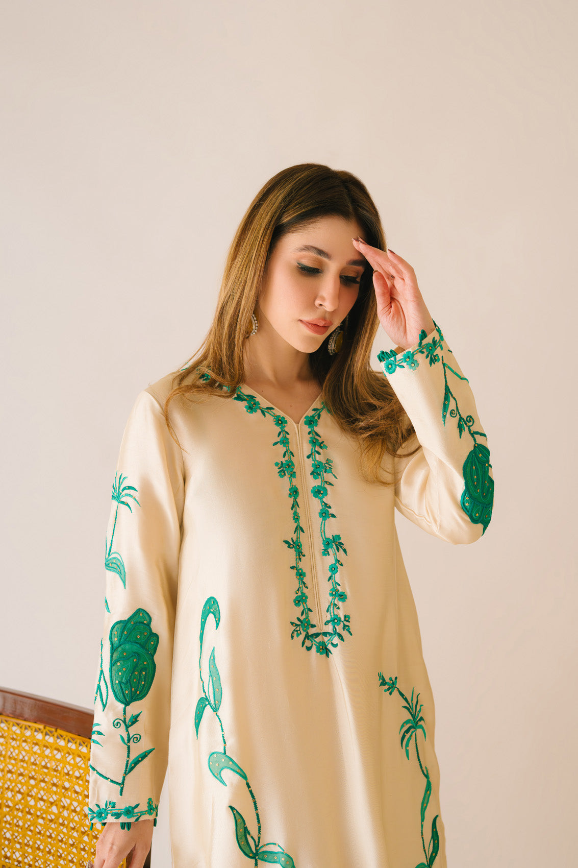 Sammy K | Aadat Festive Edition | Wild Rose - Pakistani Designer Dress - by Sammy K - Type : Ladies Clothes - 100% Original at Saira Sultan