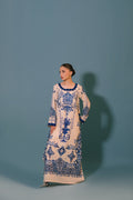 Sammy K | Lawn Pret 25 |Blue Bell - Pakistani Designer Dress - by Sammy K - Type : Ladies Clothes - 100% Original at Saira Sultan