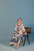Sammy K | Lawn Pret 25 |Blue Bell - Pakistani Designer Dress - by Sammy K - Type : Ladies Clothes - 100% Original at Saira Sultan