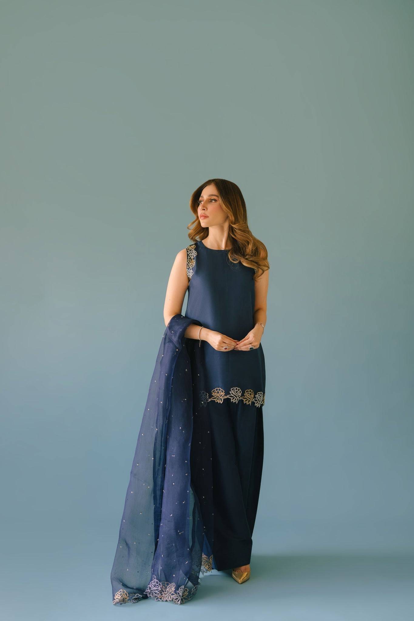 Sammy K | Aadat Festive Edition | Hum Safar - Pakistani Designer Dress - by Sammy K - Type : Ladies Clothes - 100% Original at Saira Sultan