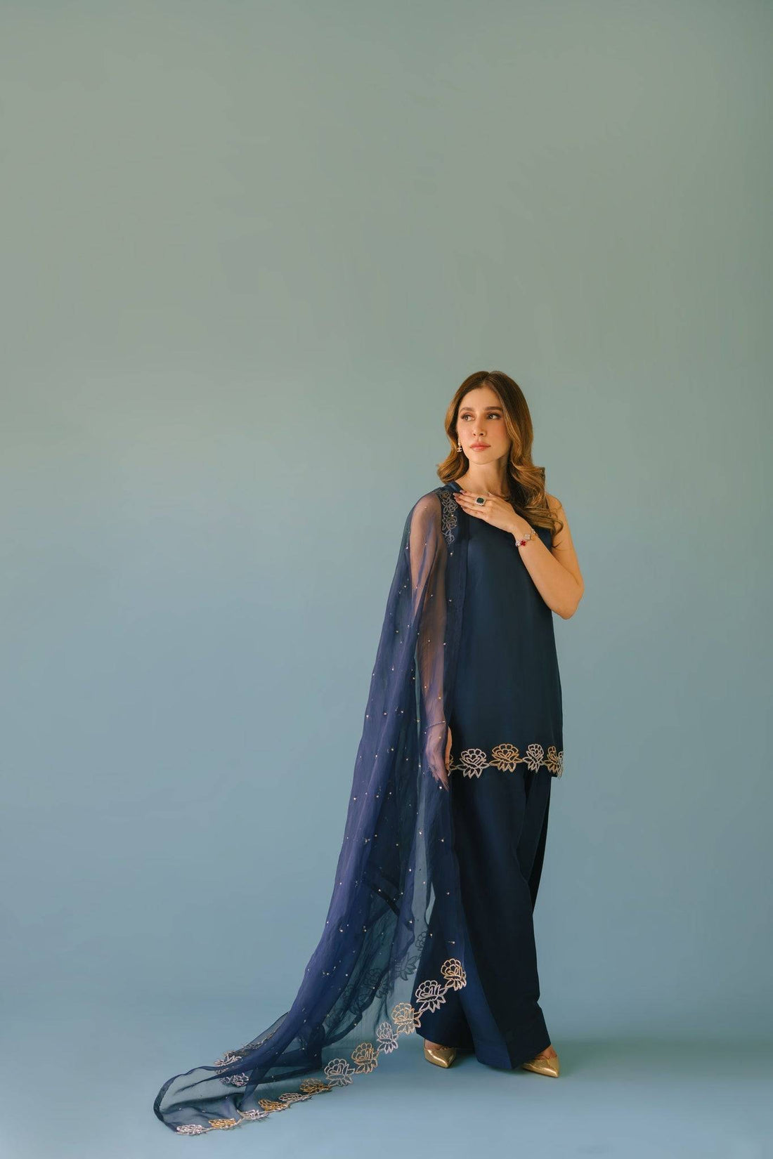 Sammy K | Aadat Festive Edition | Hum Safar - Pakistani Designer Dress - by Sammy K - Type : Ladies Clothes - 100% Original at Saira Sultan