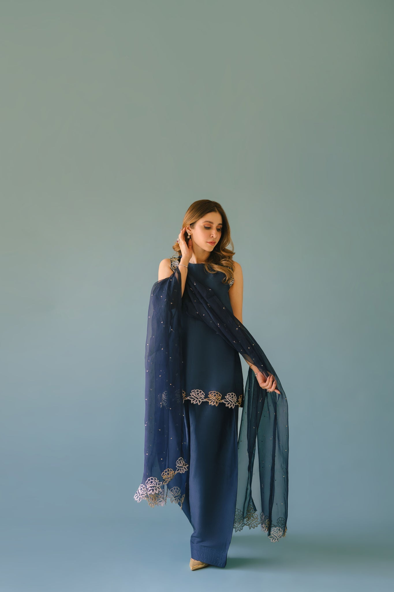 Sammy K | Aadat Festive Edition | Hum Safar - Pakistani Designer Dress - by Sammy K - Type : Ladies Clothes - 100% Original at Saira Sultan
