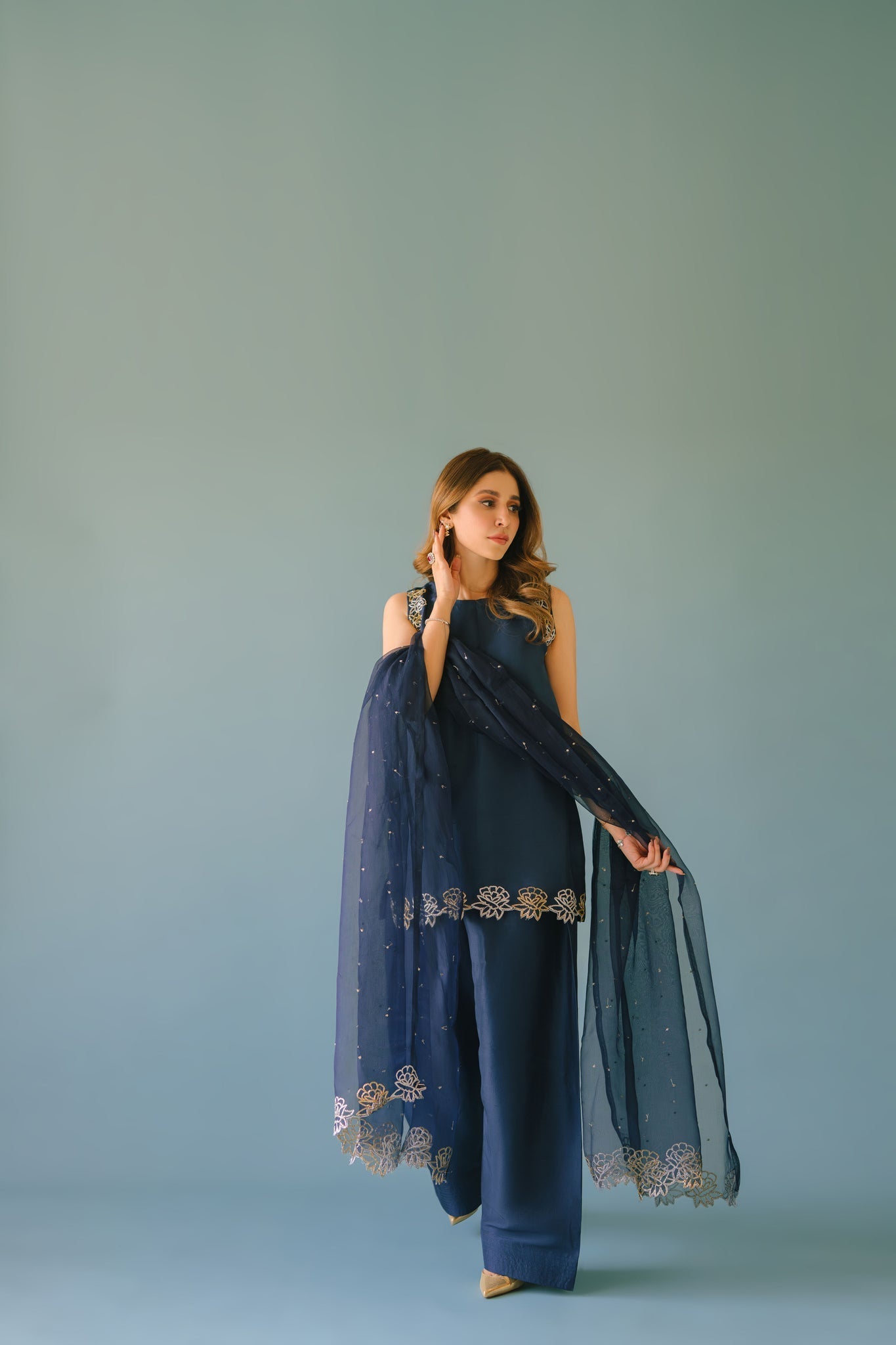 Sammy K | Aadat Festive Edition | Hum Safar - Pakistani Designer Dress - by Sammy K - Type : Ladies Clothes - 100% Original at Saira Sultan