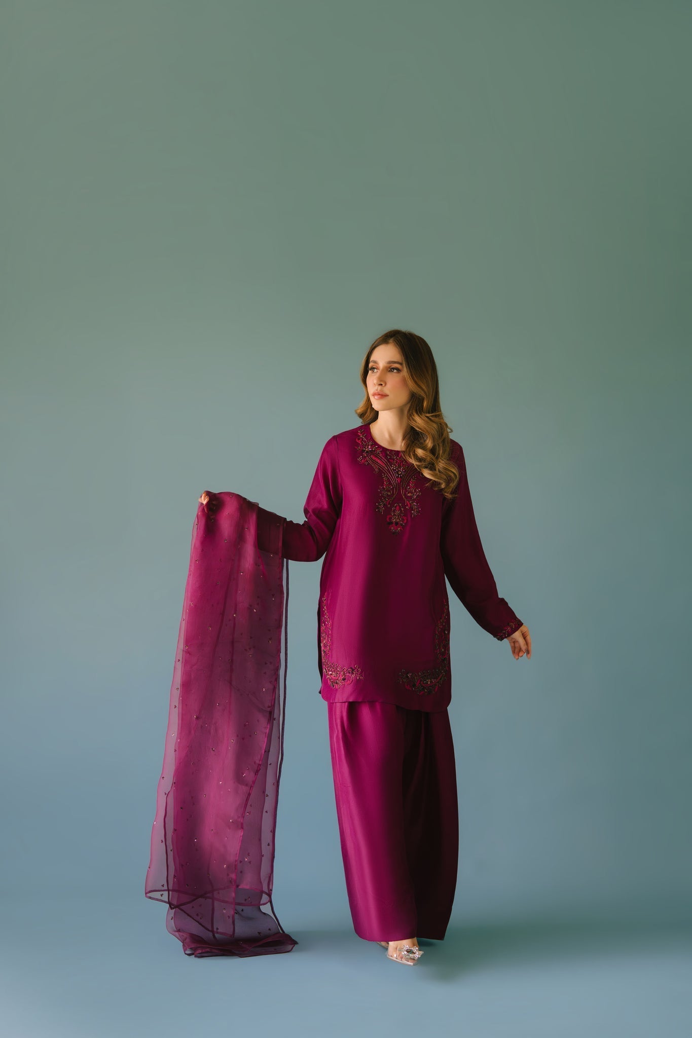 Sammy K | Aadat Festive Edition | Noori - Pakistani Designer Dress - by Sammy K - Type : Ladies Clothes - 100% Original at Saira Sultan