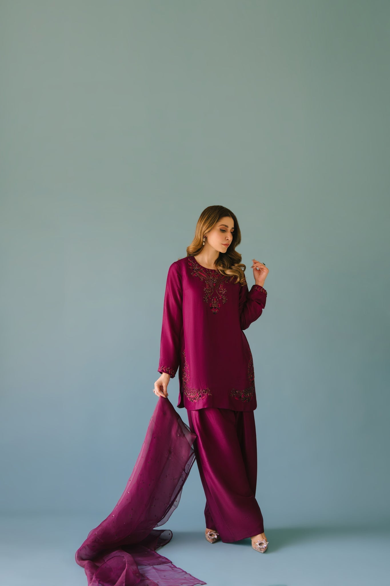 Sammy K | Aadat Festive Edition | Noori - Pakistani Designer Dress - by Sammy K - Type : Ladies Clothes - 100% Original at Saira Sultan