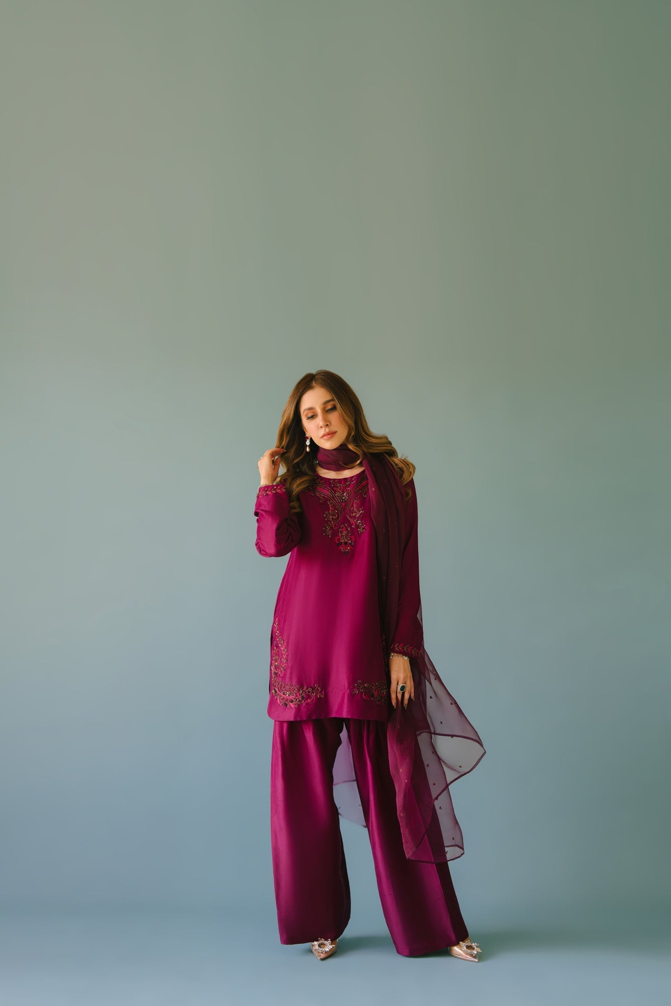 Sammy K | Aadat Festive Edition | Noori - Pakistani Designer Dress - by Sammy K - Type : Ladies Clothes - 100% Original at Saira Sultan