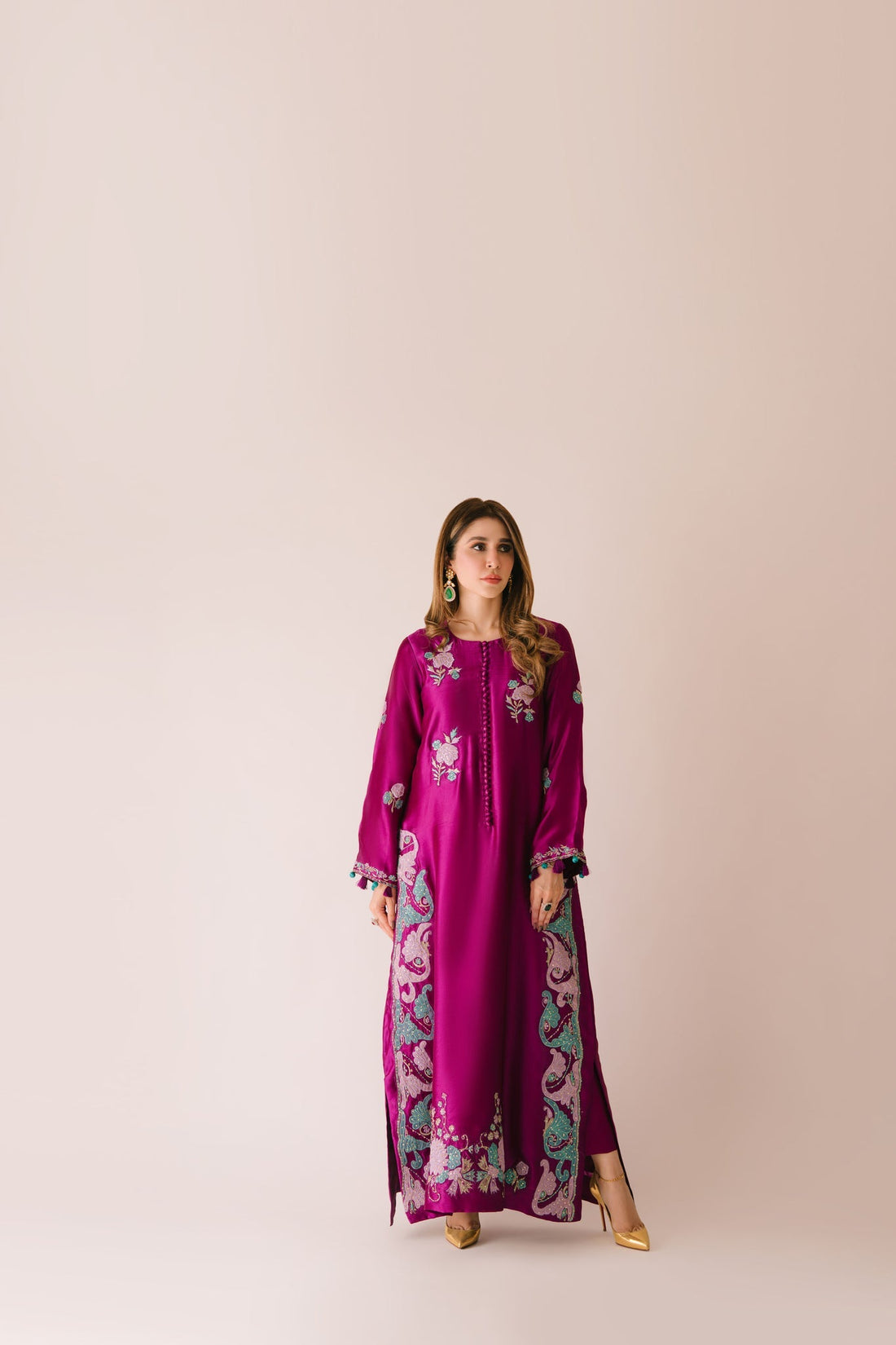 Sammy K | Aadat Festive Edition | Cyprus Vine - Pakistani Designer Dress - by Sammy K - Type : Ladies Clothes - 100% Original at Saira Sultan
