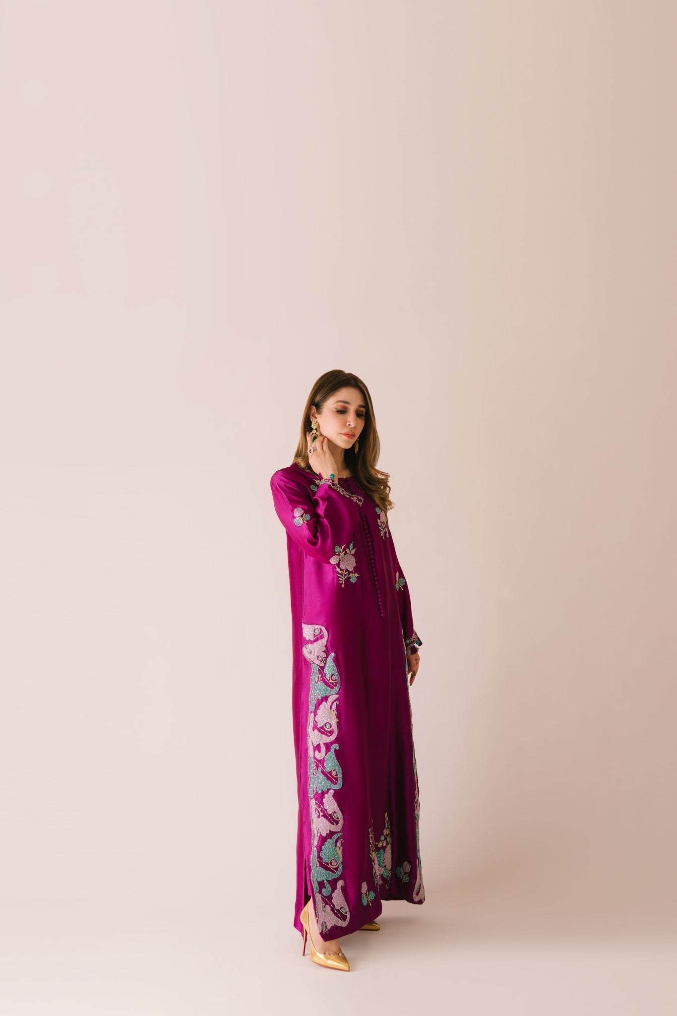 Sammy K | Aadat Festive Edition | Cyprus Vine - Pakistani Designer Dress - by Sammy K - Type : Ladies Clothes - 100% Original at Saira Sultan