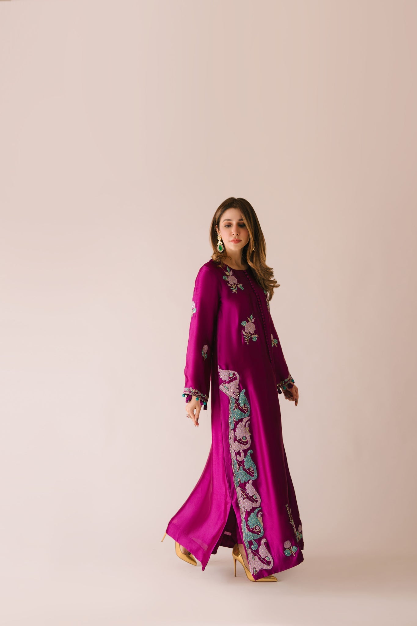 Sammy K | Aadat Festive Edition | Cyprus Vine - Pakistani Designer Dress - by Sammy K - Type : Ladies Clothes - 100% Original at Saira Sultan