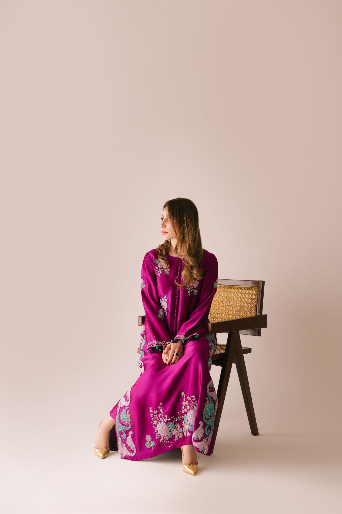 Sammy K | Aadat Festive Edition | Cyprus Vine - Pakistani Designer Dress - by Sammy K - Type : Ladies Clothes - 100% Original at Saira Sultan
