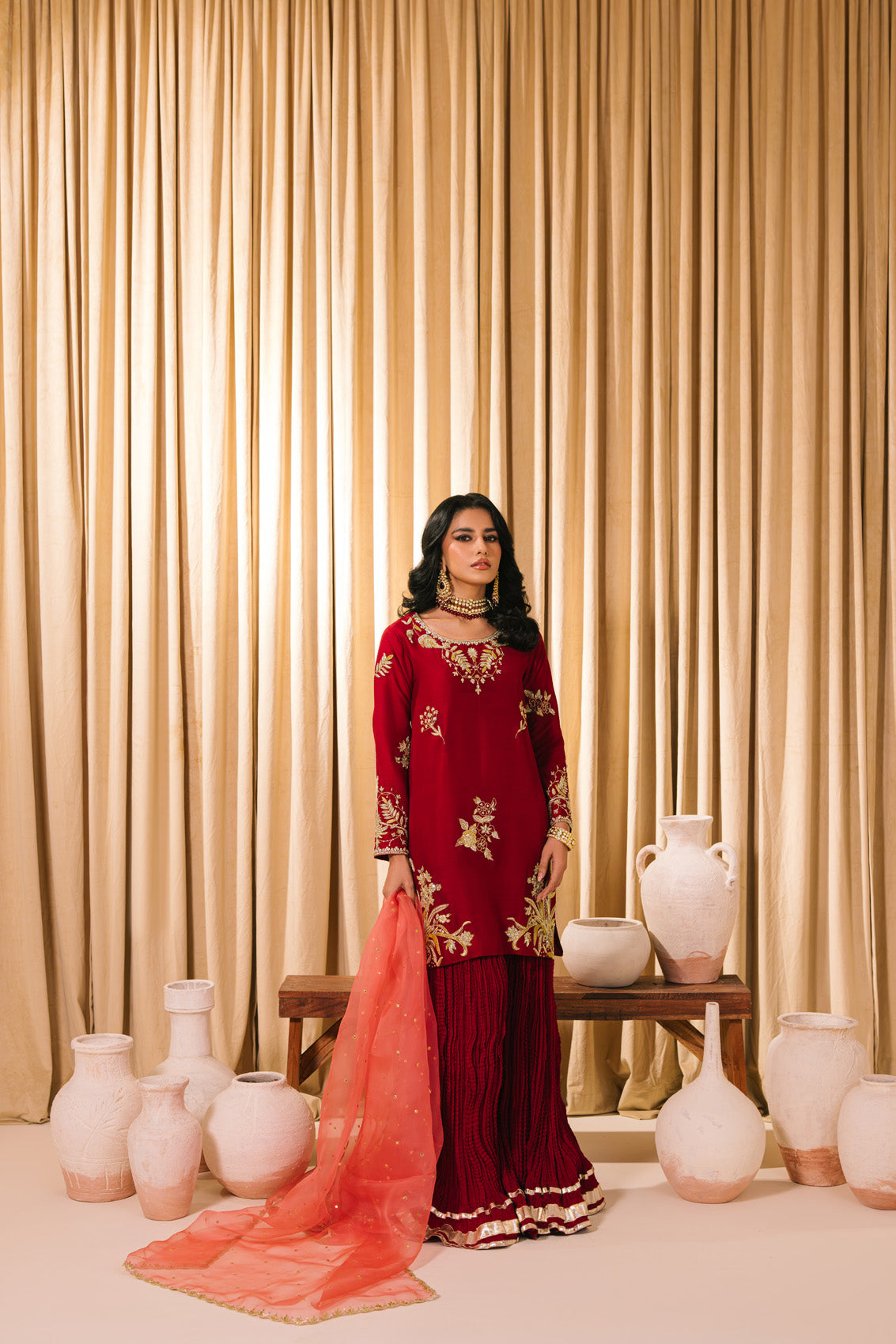 Sammy K | Heer Luxe | Suhana - Pakistani Designer Dress - by Sammy K - Type : Ladies Clothes - 100% Original at Saira Sultan