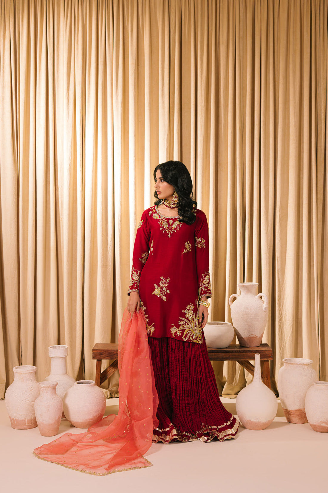 Sammy K | Heer Luxe | Suhana - Pakistani Designer Dress - by Sammy K - Type : Ladies Clothes - 100% Original at Saira Sultan