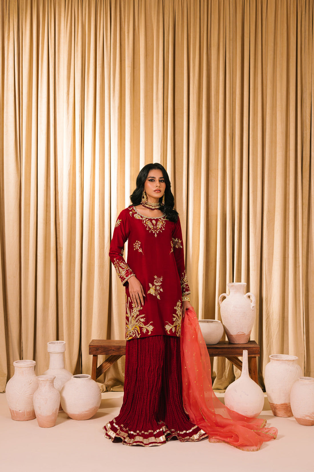 Sammy K | Heer Luxe | Suhana - Pakistani Designer Dress - by Sammy K - Type : Ladies Clothes - 100% Original at Saira Sultan