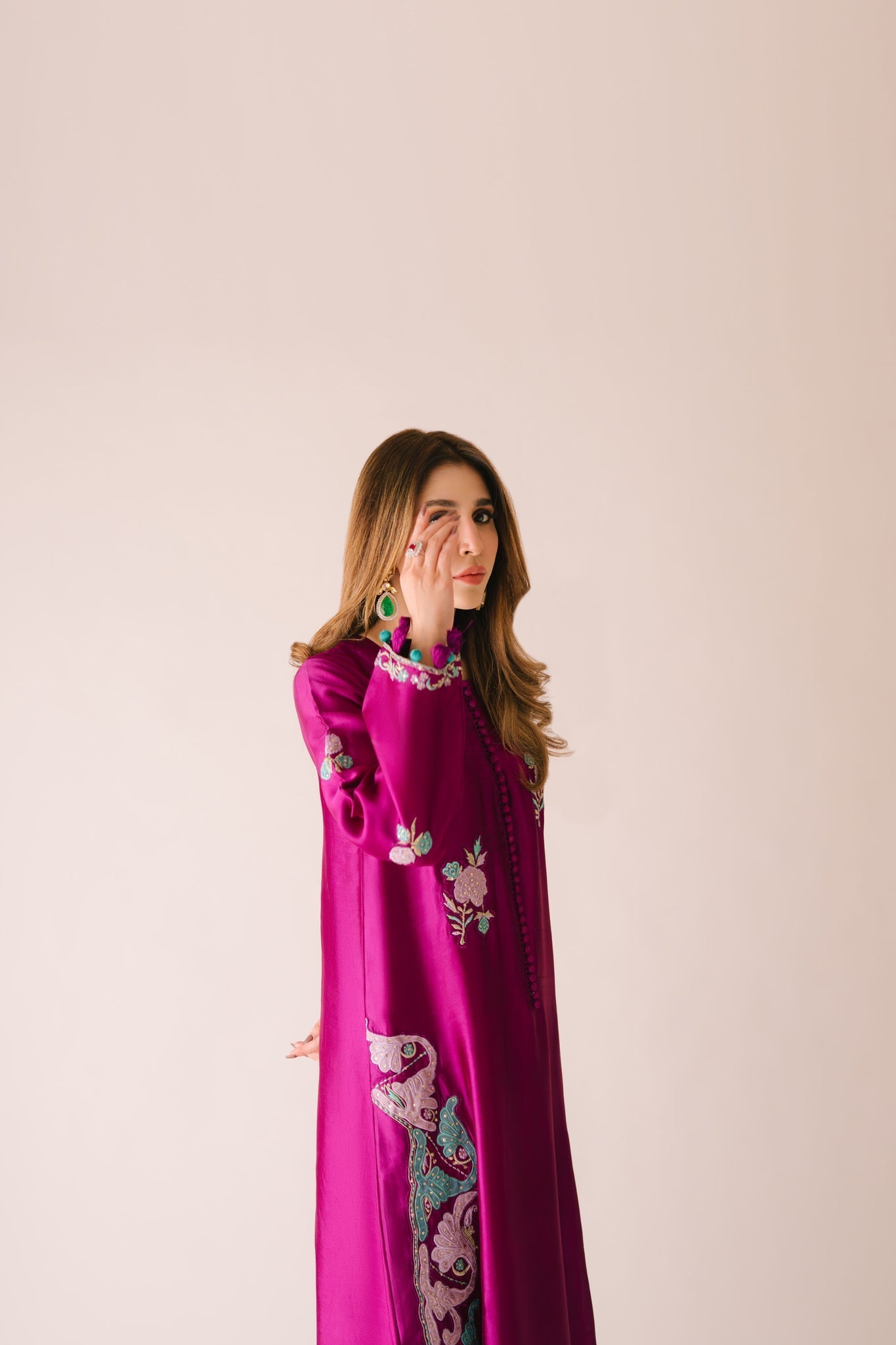 Sammy K | Aadat Festive Edition | Cyprus Vine - Pakistani Designer Dress - by Sammy K - Type : Ladies Clothes - 100% Original at Saira Sultan