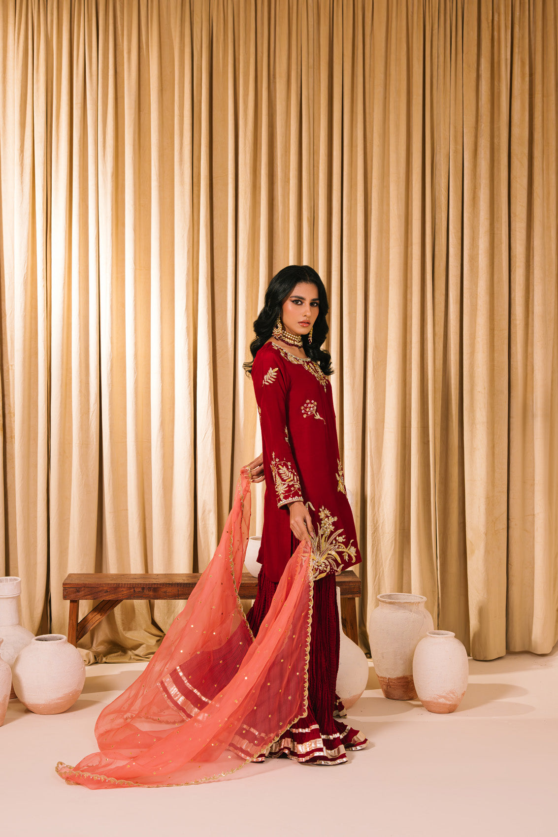 Sammy K | Heer Luxe | Suhana - Pakistani Designer Dress - by Sammy K - Type : Ladies Clothes - 100% Original at Saira Sultan