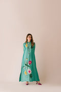 Sammy K | Aadat Festive Edition | Green Goddess - Pakistani Designer Dress - by Sammy K - Type : Ladies Clothes - 100% Original at Saira Sultan