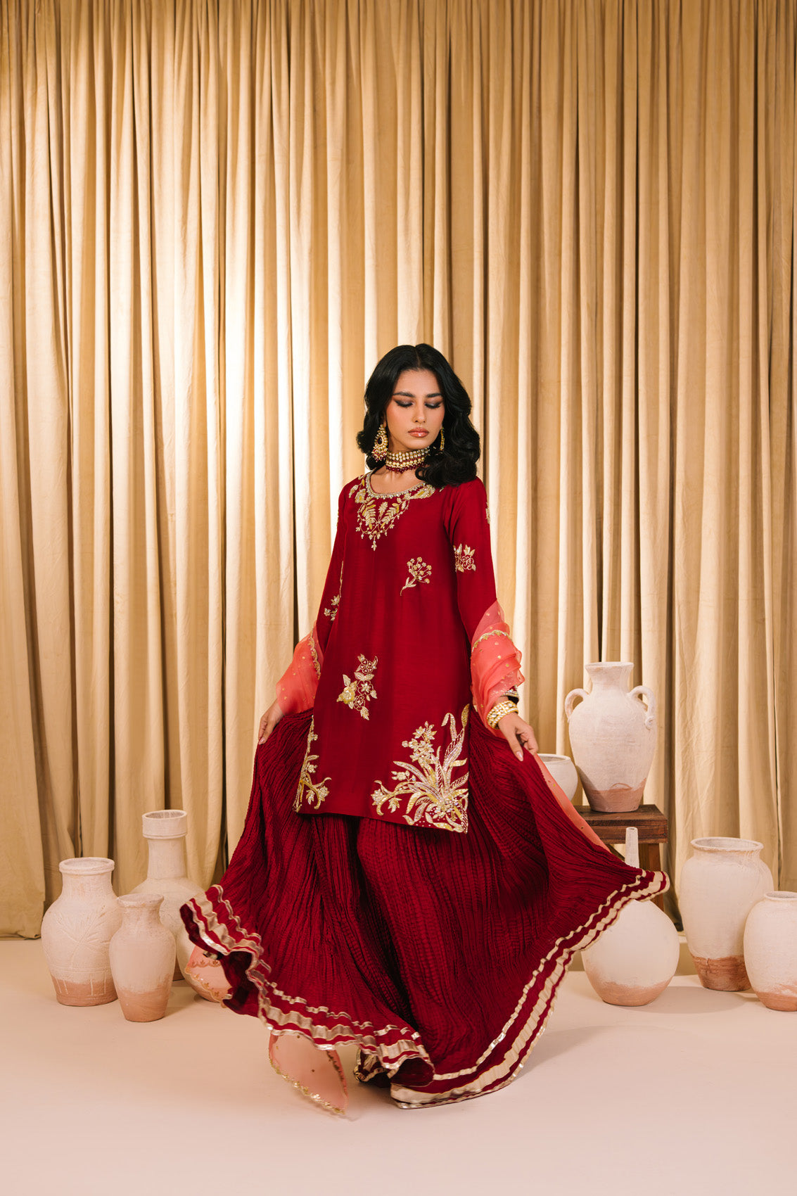 Sammy K | Heer Luxe | Suhana - Pakistani Designer Dress - by Sammy K - Type : Ladies Clothes - 100% Original at Saira Sultan
